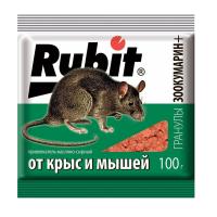Рубит Зоокумарин+  гранулы 100г сыр  /50 (Рубит Зо