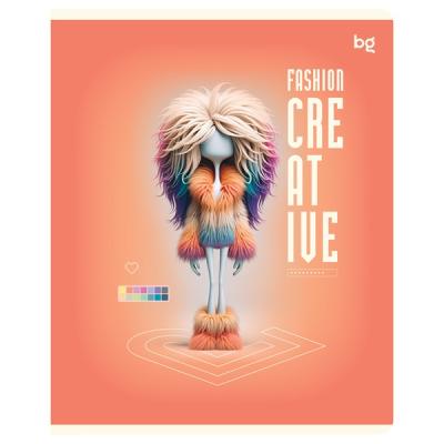 Тетрадь 60л кл BG Fashion creative А5 глянцевая 