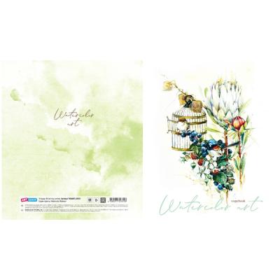 Тетрадь 48л кл ArtSpace Цветы Watercolor flowery