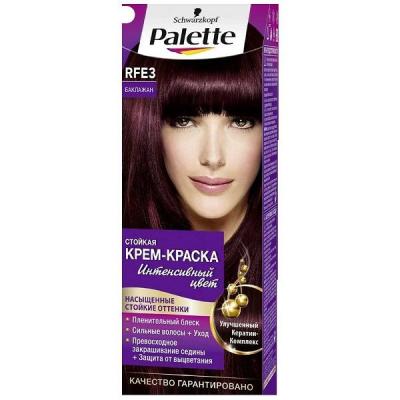 Палетт RFE3 Баклажан краска для волос 110 мл