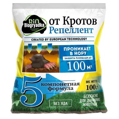 Отпугиватель кротов Биологический 100гр